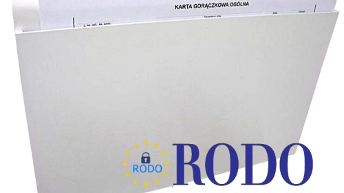 Karta gorączkowa, a ustawa o ochronie danych osobowych